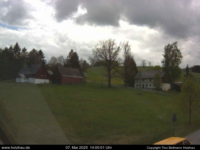 Webcam: Das Wetter in Holzhau am 07.05.2025 Die Webcam Rodelhang / Skilift Holzhau am 07.05.2025 in Holzhau (Erzgebirge)