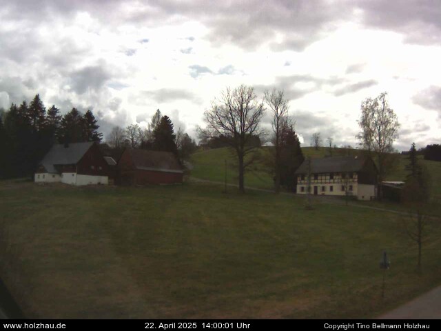 Webcam: Das Wetter in Holzhau am 22.04.2025 Die Webcam Rodelhang / Skilift Holzhau am 22.04.2025 in Holzhau (Erzgebirge)