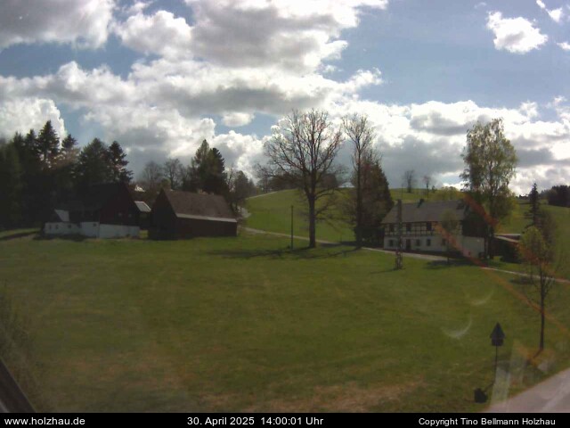 Webcam: Das Wetter in Holzhau am 30.04.2025 Die Webcam Rodelhang / Skilift Holzhau am 30.04.2025 in Holzhau (Erzgebirge)